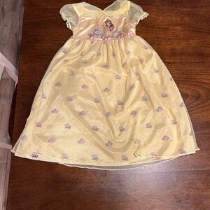 Disney Princess Cream Dress with Floral Details